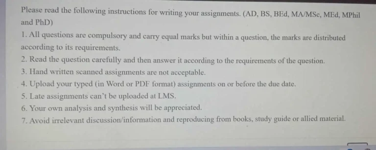 AIOU B.Ed 1.5, 2.5 & 4 Years Solved Assignments Spring & Autumn 2025 (PDF Download) 5 AIOU B.Ed 1.5, 2.5 & 4 Years Solved Assignments Spring & Autumn 2025 (PDF Download)
